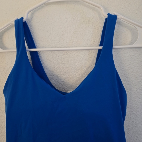 Lululemon Align Hip-Length Tank Top Light Support - Size 6 - Blue - Picture 3 of 7
